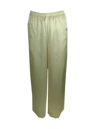 3240070 Back Pocket Jacquard Pants *Cream