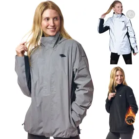 3in1 Smart Jacket - Wasserdichte Jacke mit Fleece Zipp-In - Damen