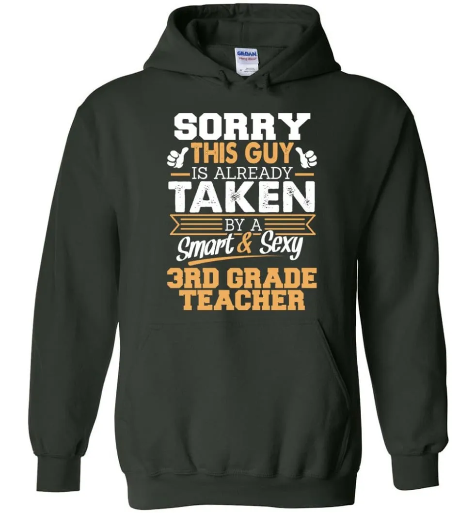 3rd Grade Teacher Shirt Cool Gift for Boyfriend, Husband or Lover - Hoodie