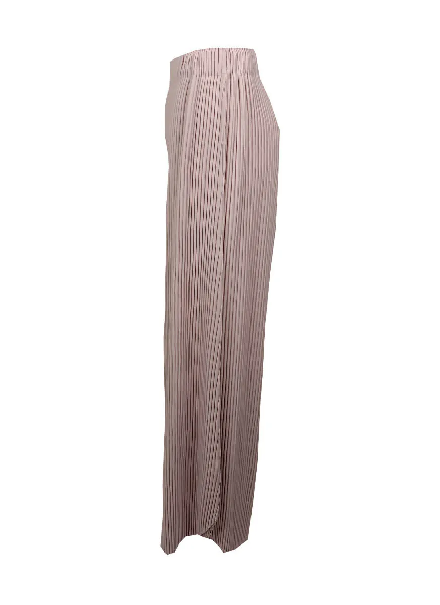 4230042 Wide Leg Pleats Pants *Last Piece