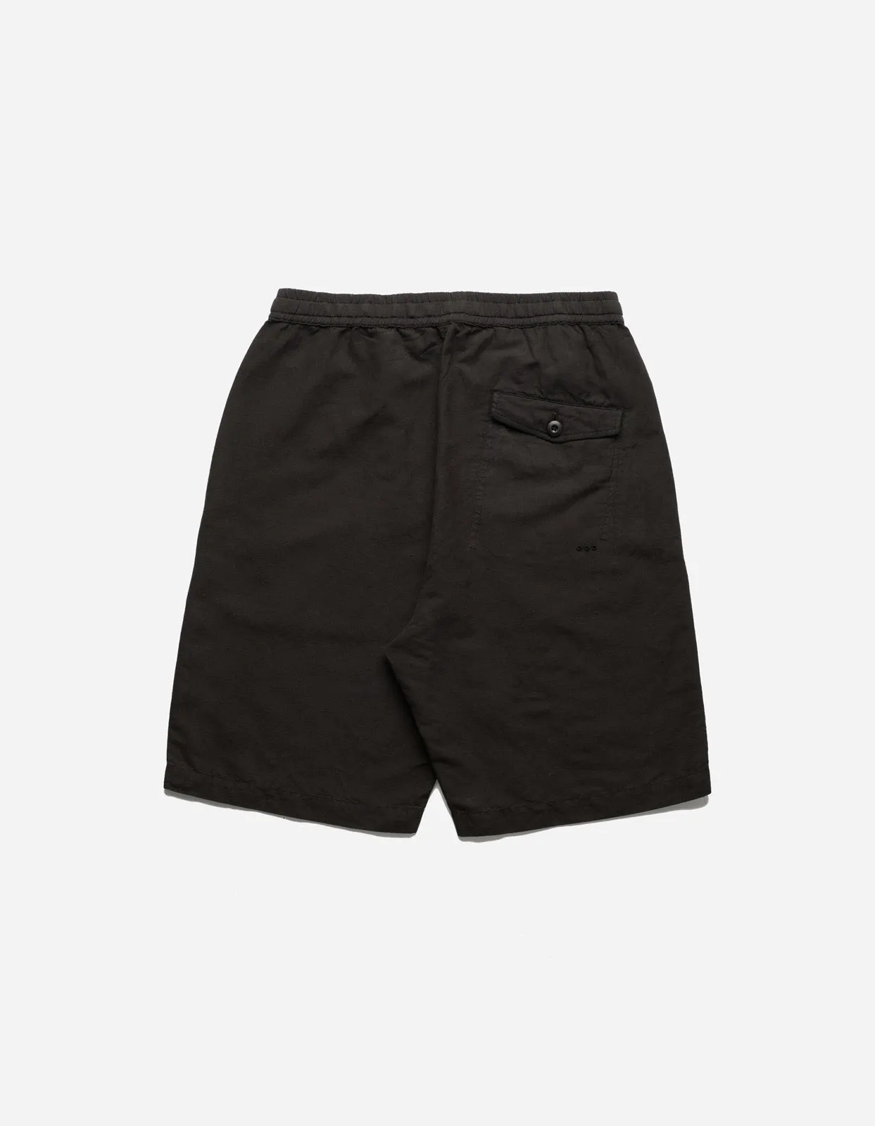 5121 Dragon Bamboo Hemp Track Shorts Black