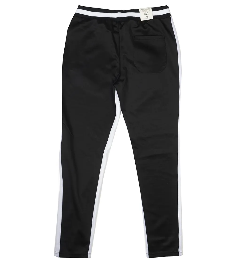 AMERICAN BAZI TRACK PANTS YELLOW/WHT - RJJ-7003