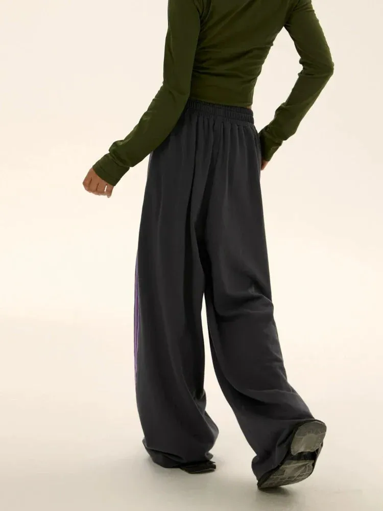 Baggy Y2K Vintage Stripe Wide Leg Oversize Jogging Streetwear Pants