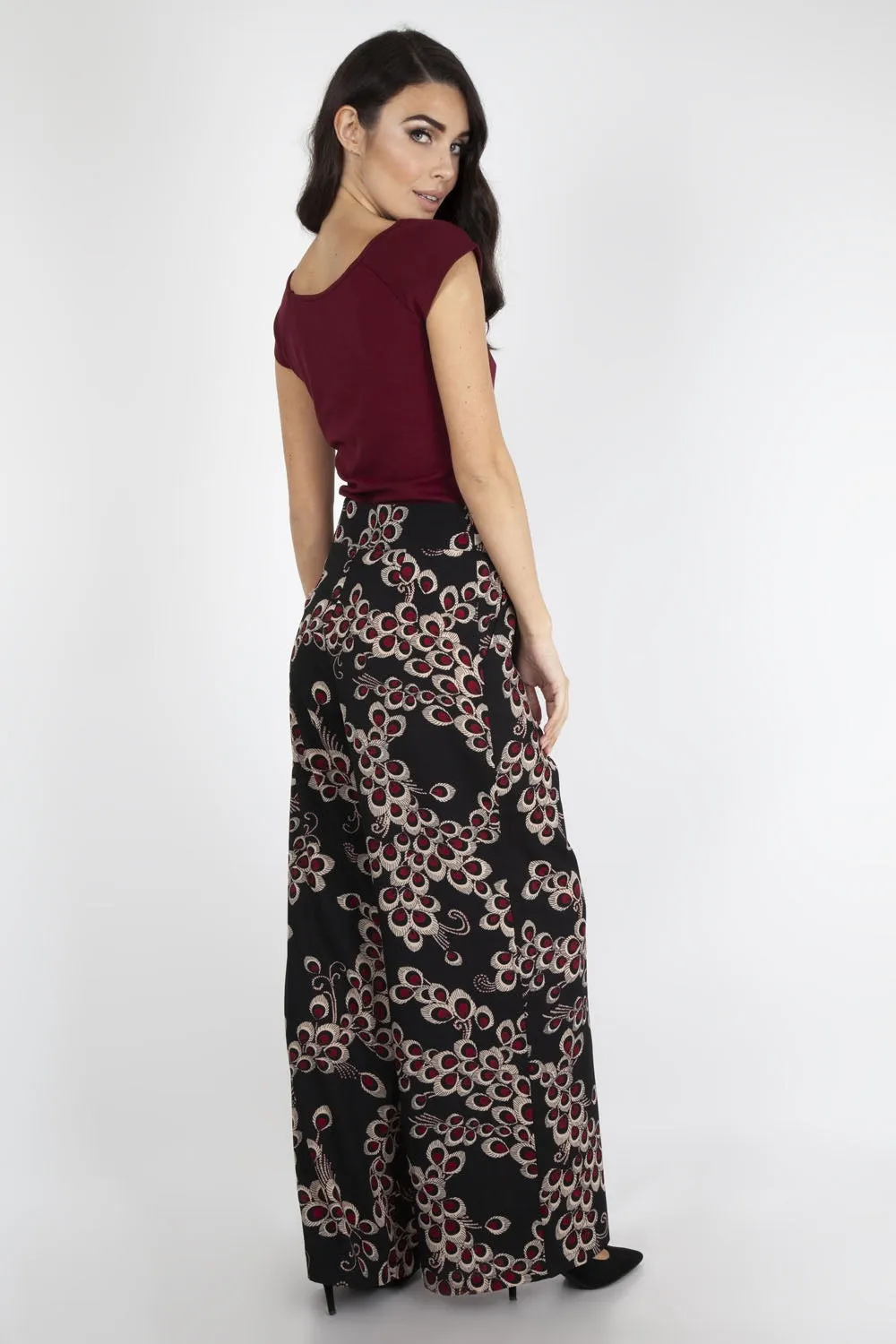 Beth Palazzo Peacock Pants