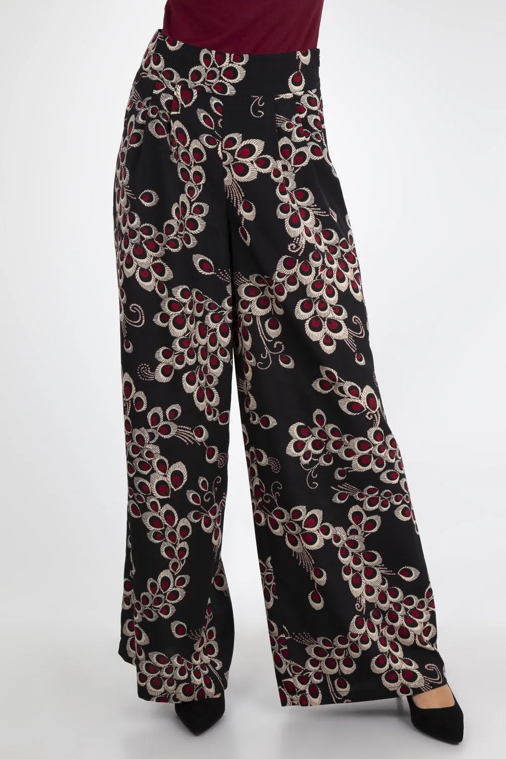 Beth Palazzo Peacock Pants