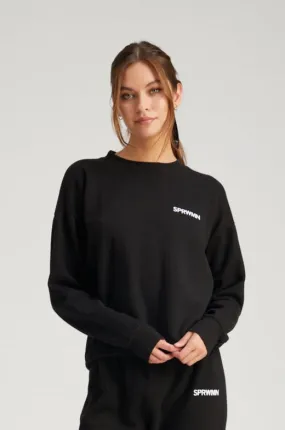 Black Logo Sweatshirt