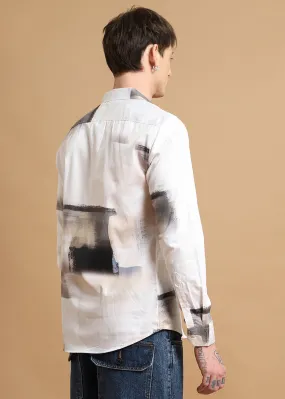 Brushwash Printed Shirt