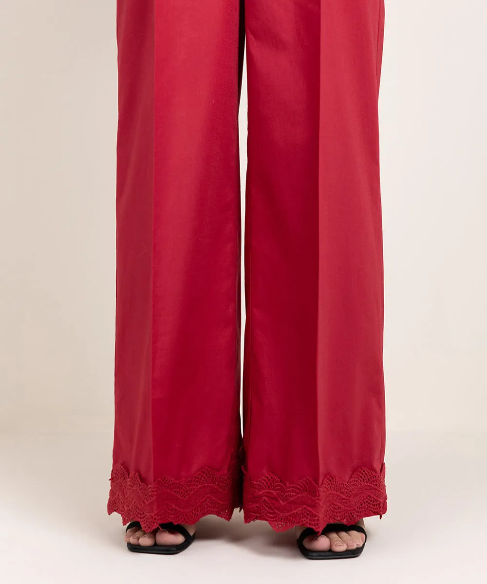 Cambric Flared Pants