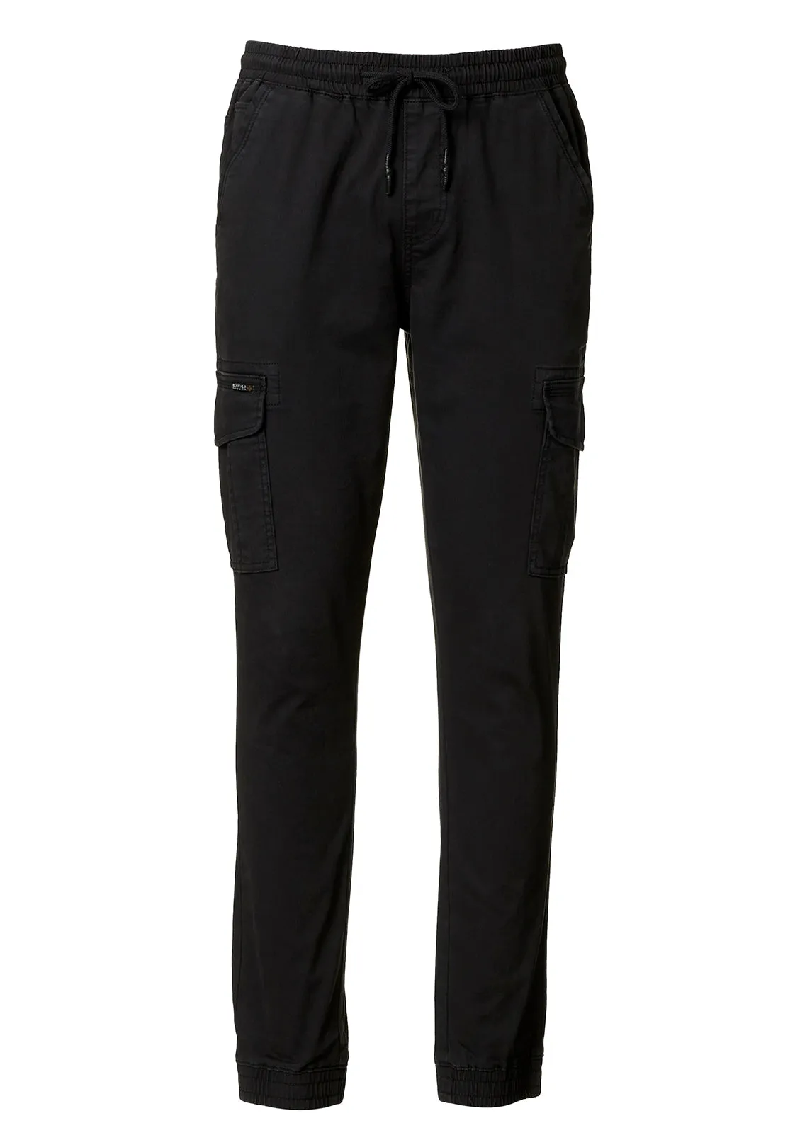 Cargo Tom Men's Jogger Pants in Black - BM22930