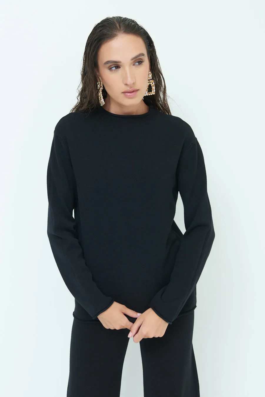 Casual long sleeve pullover wholesale