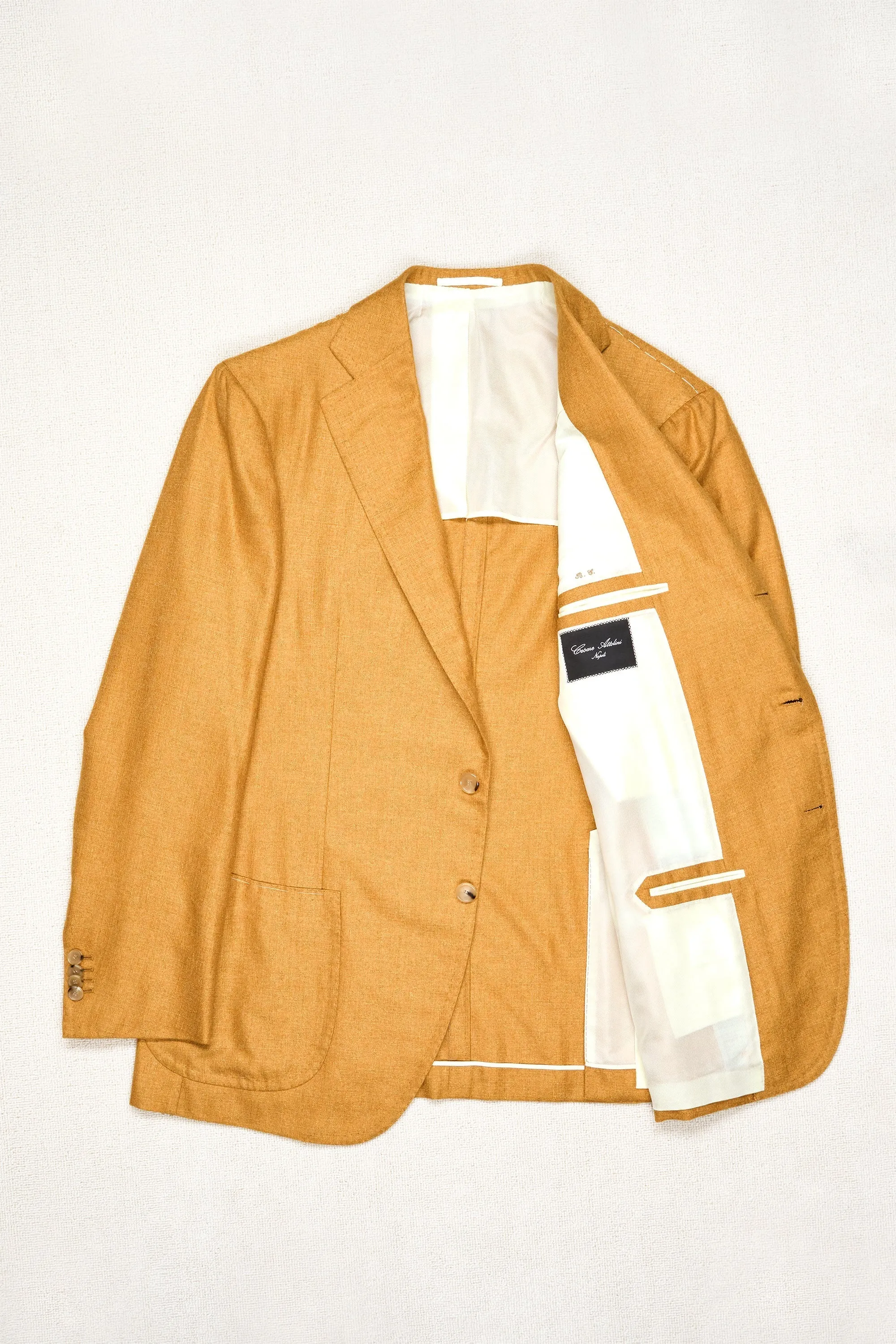 Cesare Attolini Honey Silk/Cashmere Sport Coat MTO