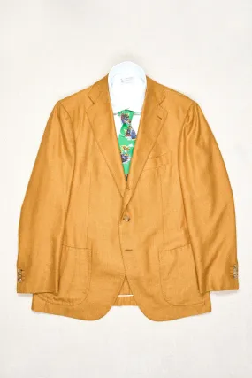 Cesare Attolini Honey Silk/Cashmere Sport Coat MTO