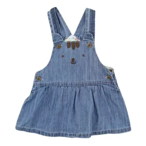 Chambray Dungaree Skirt