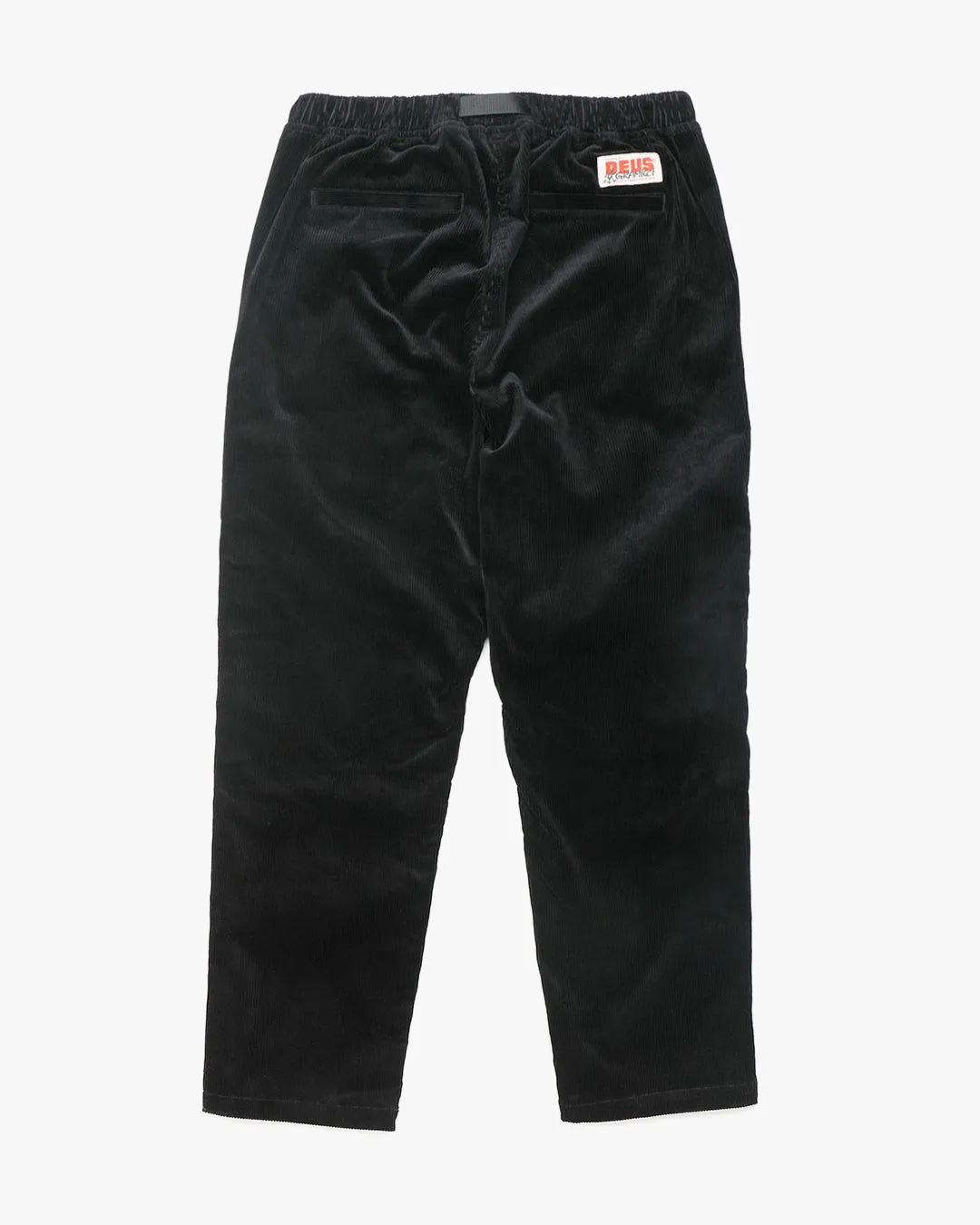 Cord Long Pants - Black