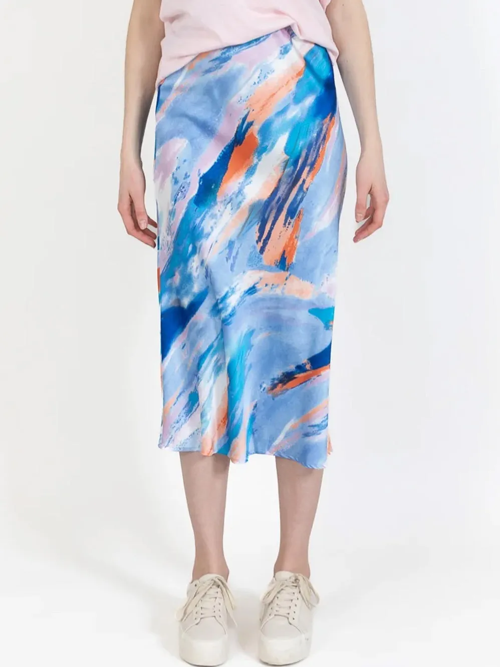 COSTER SKYLER SATEEN SKIRT