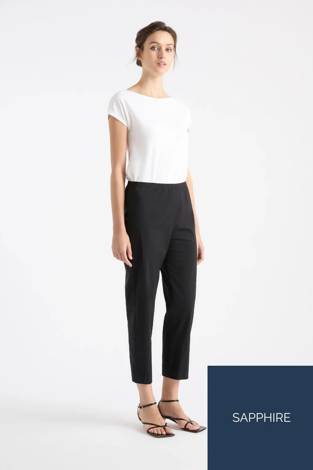 Cropped Pant | Sapphire