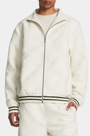 Daily Paper Shakir Boucle Track Jacket - Off White