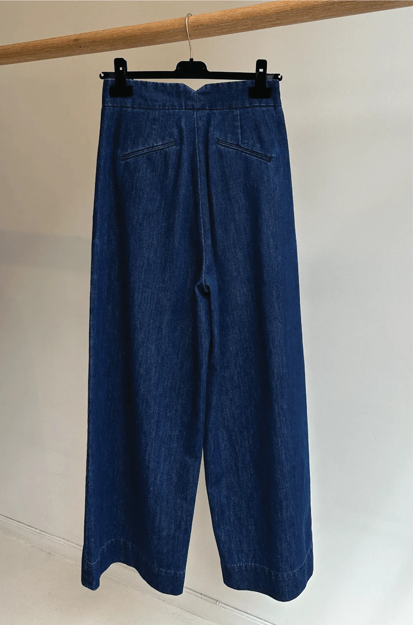 Denim High Waist Pants