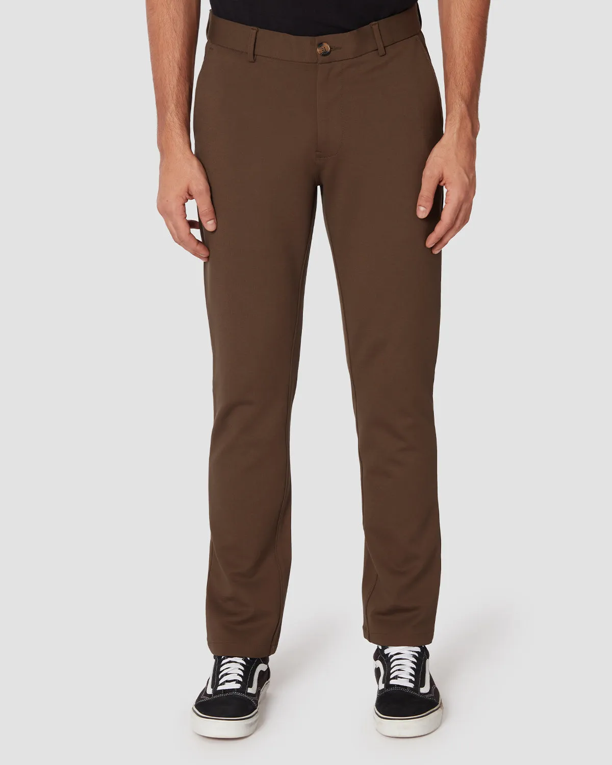 Dynamic 4 Way Stretch Smart Pants - Brown