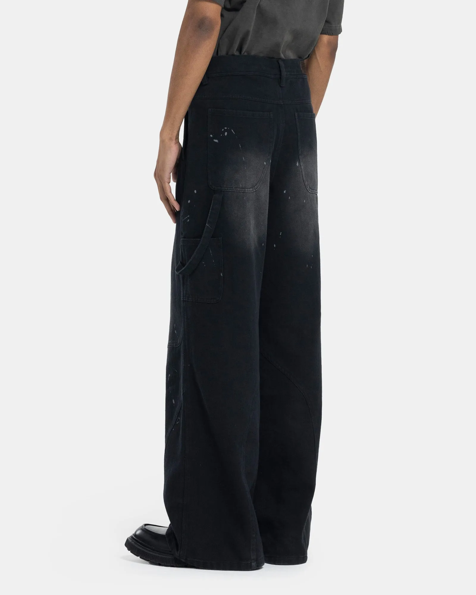 E Painter Pants in Black