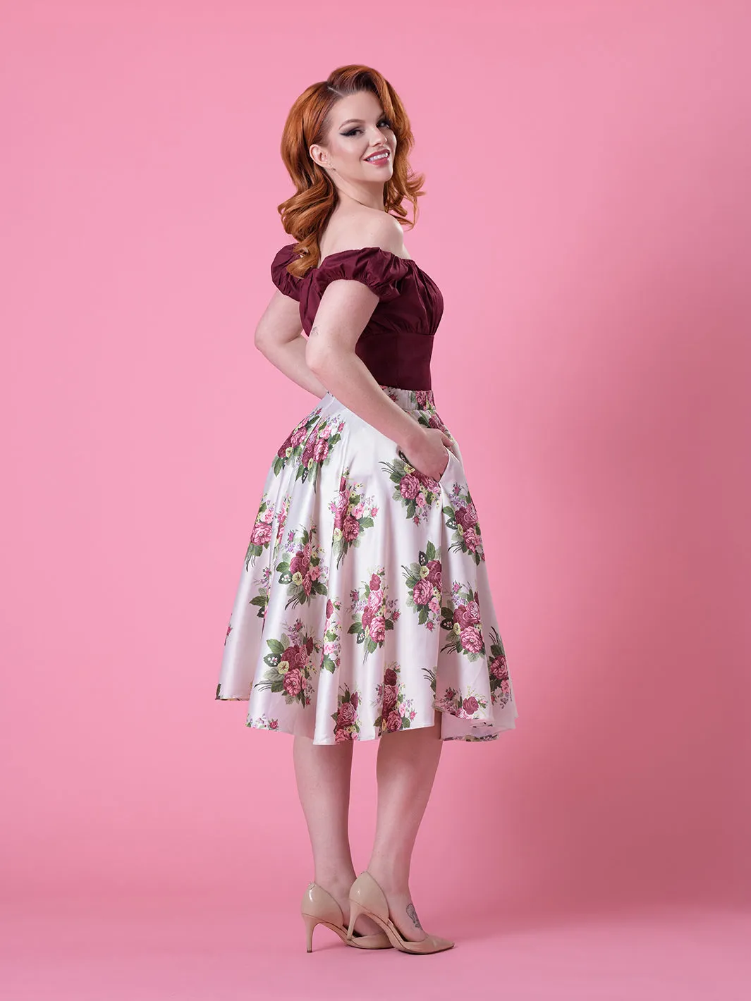 Elderflower Swing skirt