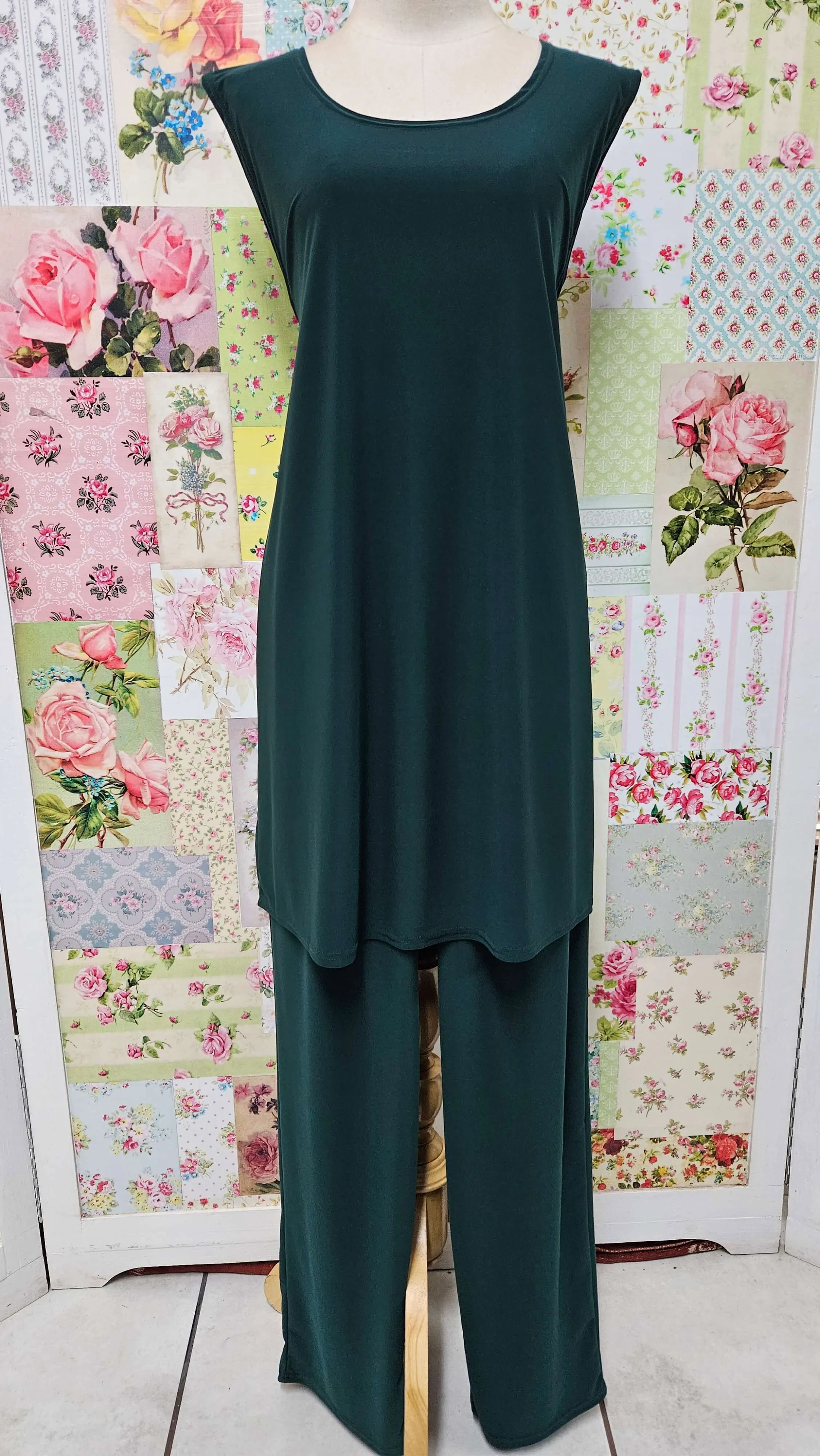 Emerald Green Pants Set LR0680