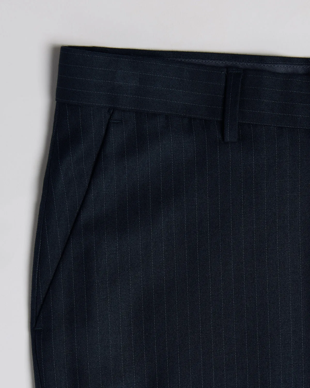 Epsilon Striped Dress Pants - Navy