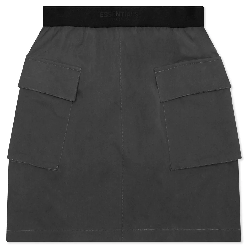 Essentials Women's Cargo Skirt - Iron