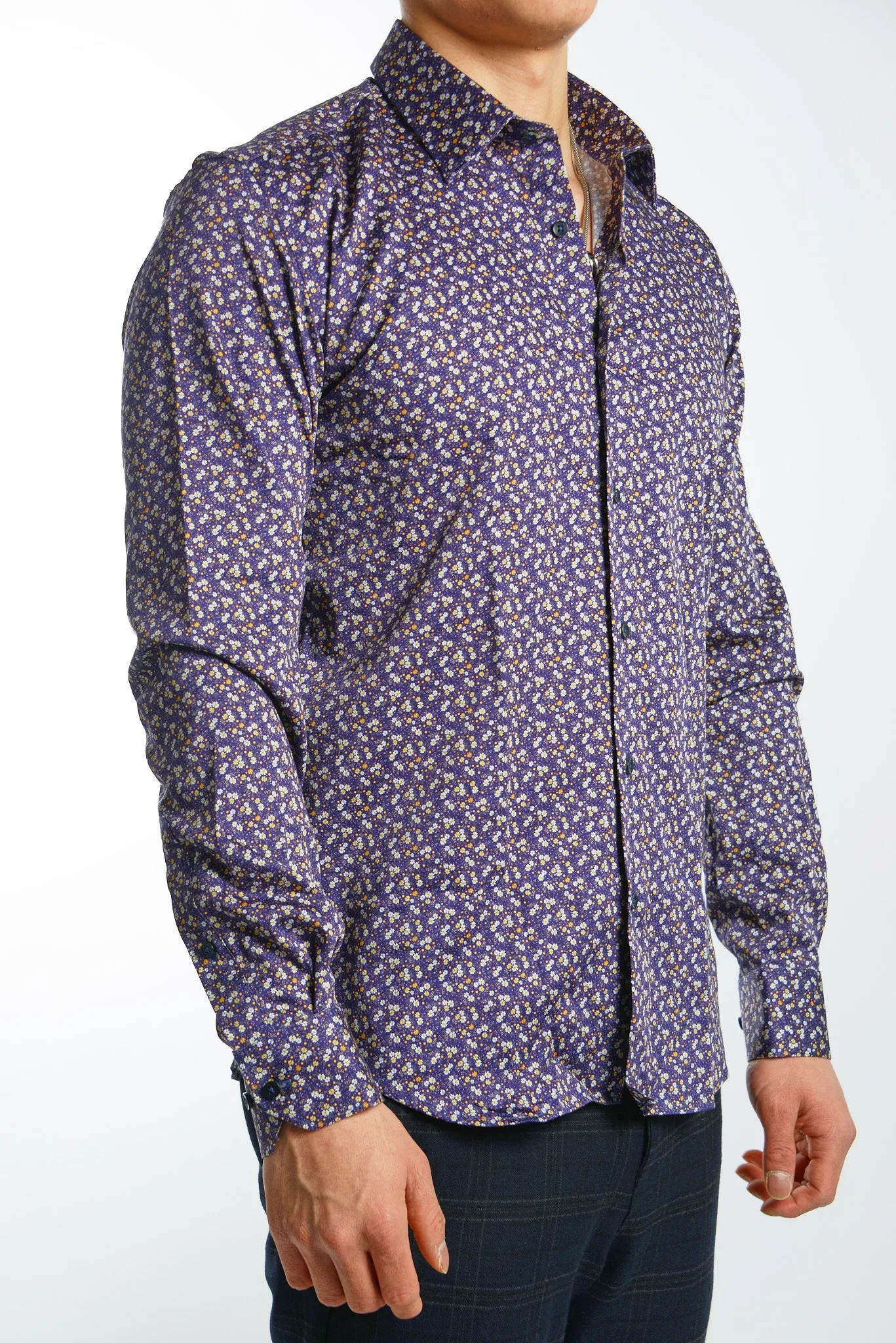 EURO SATEEN LS SPORT SHIRT