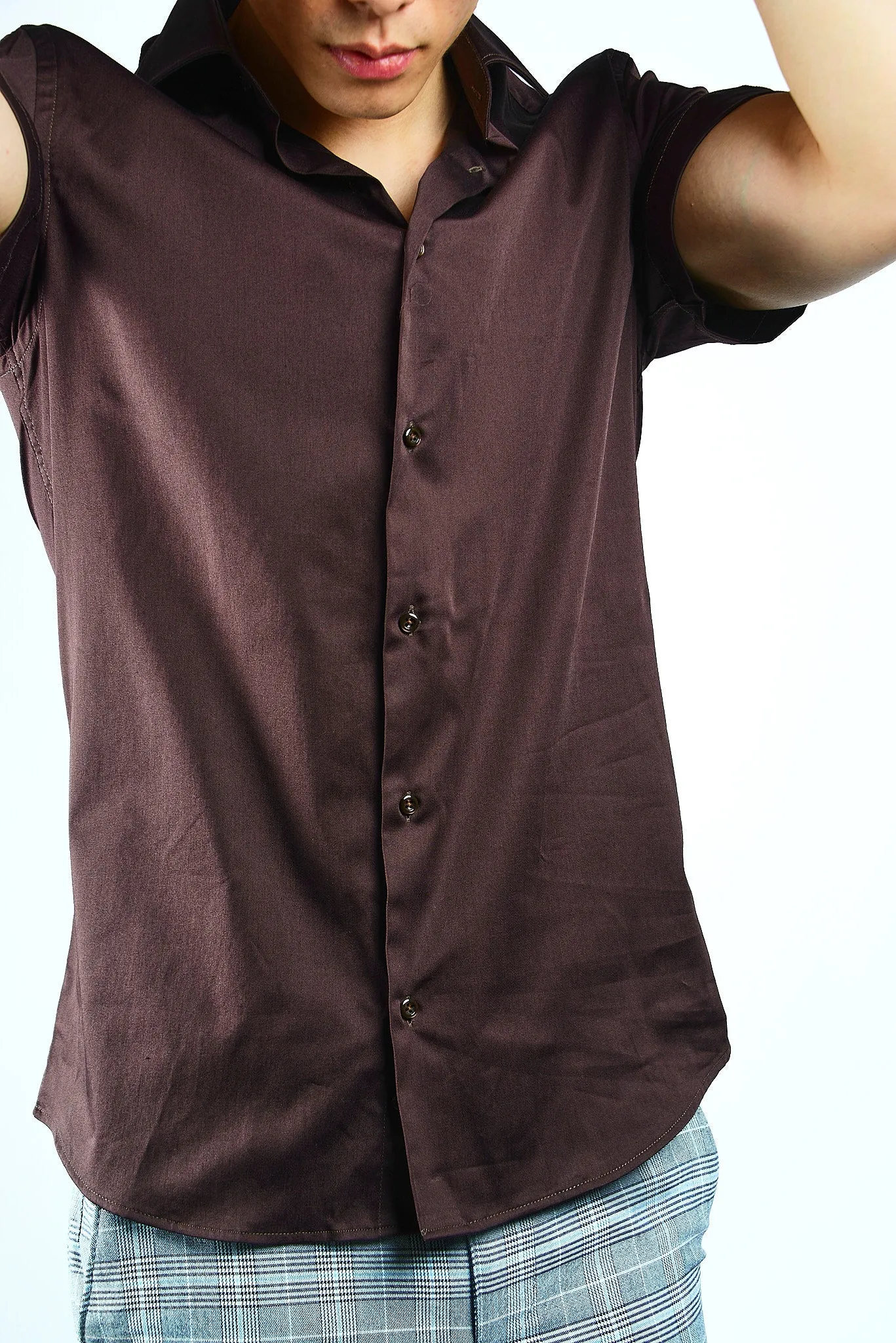 EURO SATEEN SS SPORT SHIRT