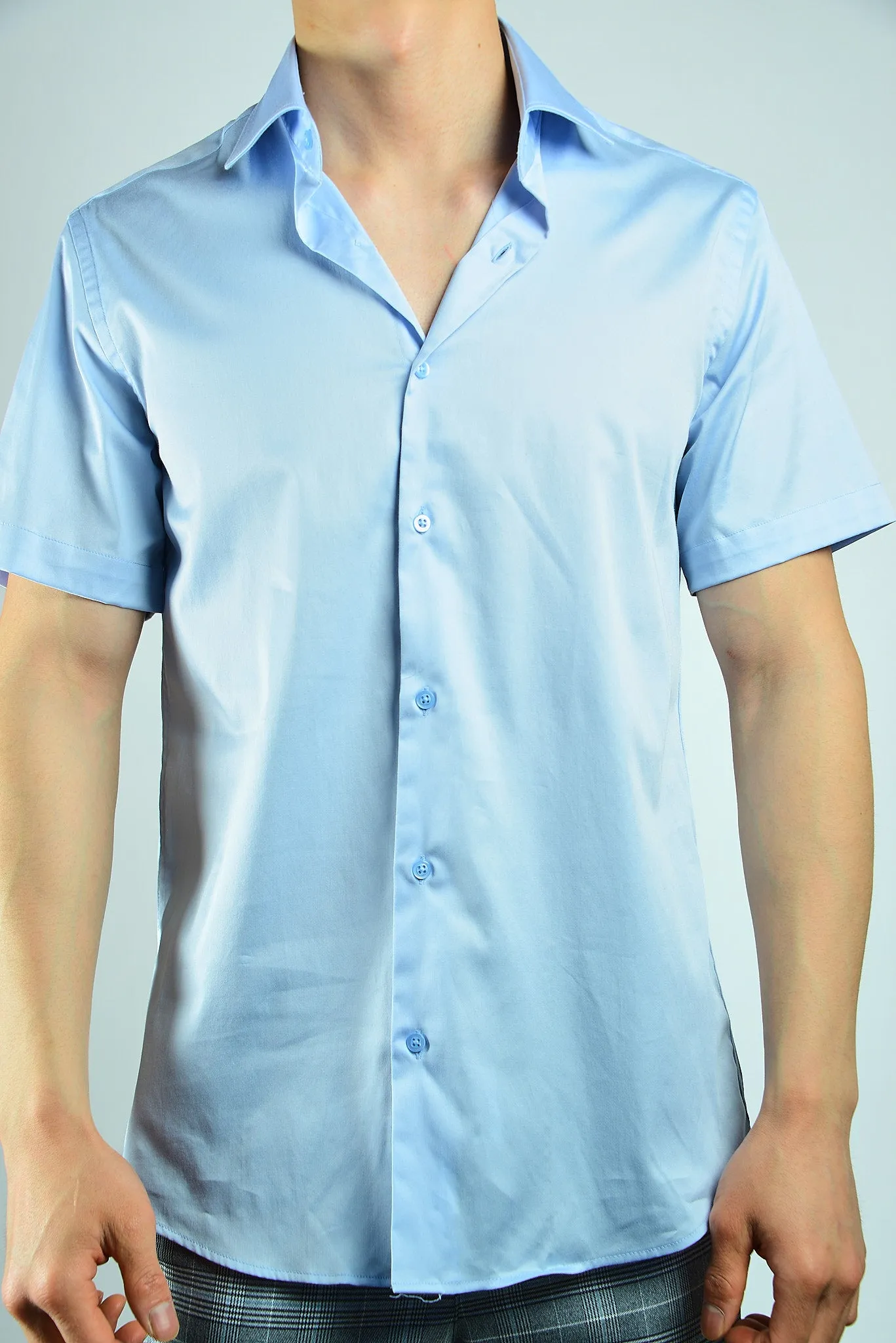 EURO SATEEN SS SPORT SHIRT