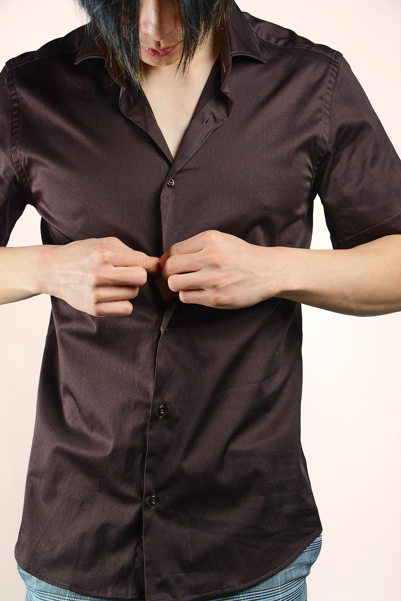 EURO SATEEN SS SPORT SHIRT