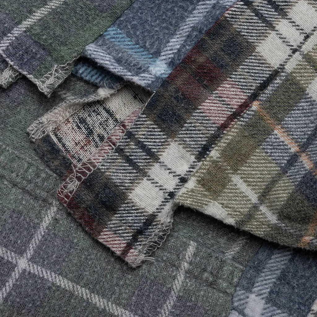 Flannel Shirt 7 Cuts Reflection Shirt - Assorted