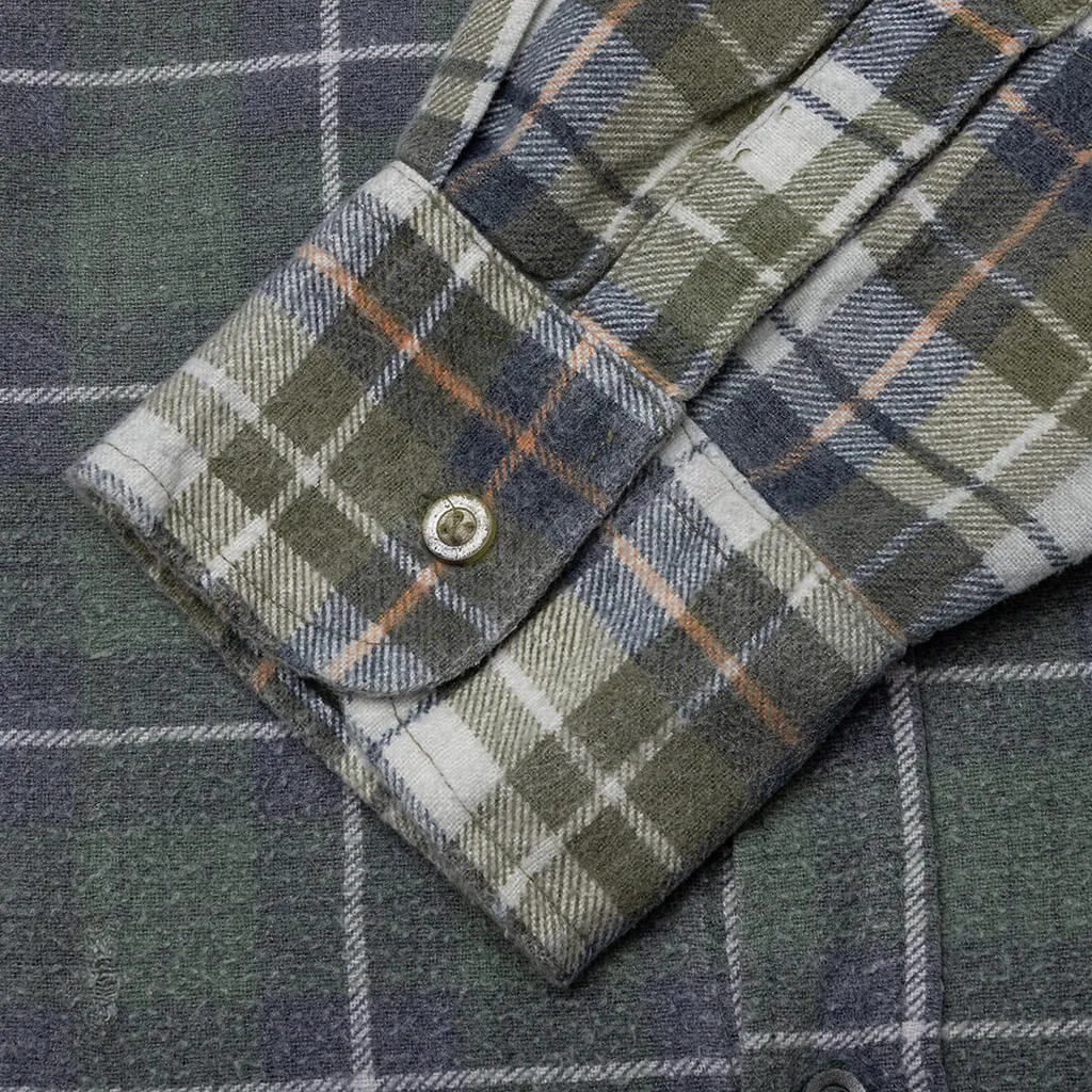 Flannel Shirt 7 Cuts Reflection Shirt - Assorted