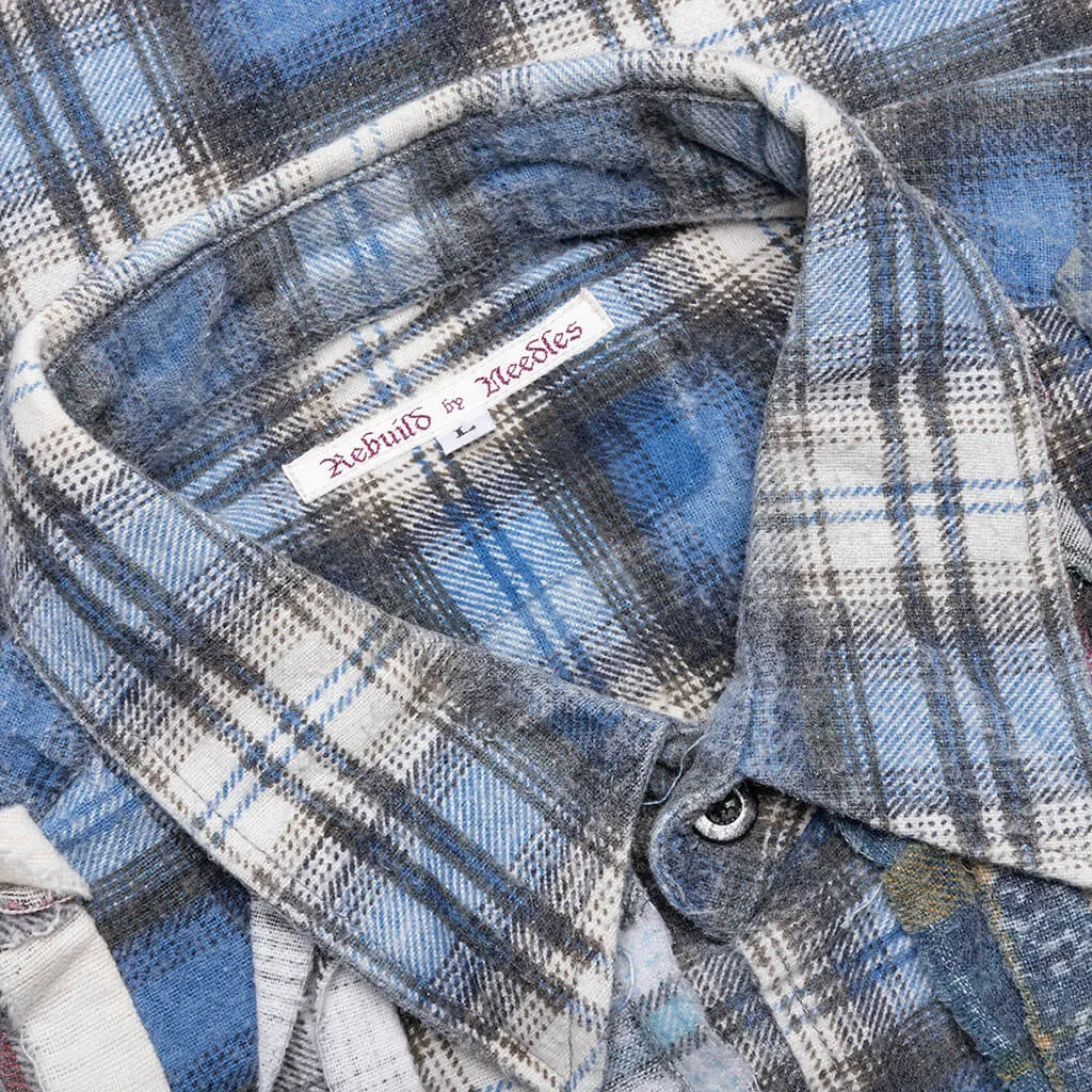 Flannel Shirt Ribbon Reflection Shirt - Assorted