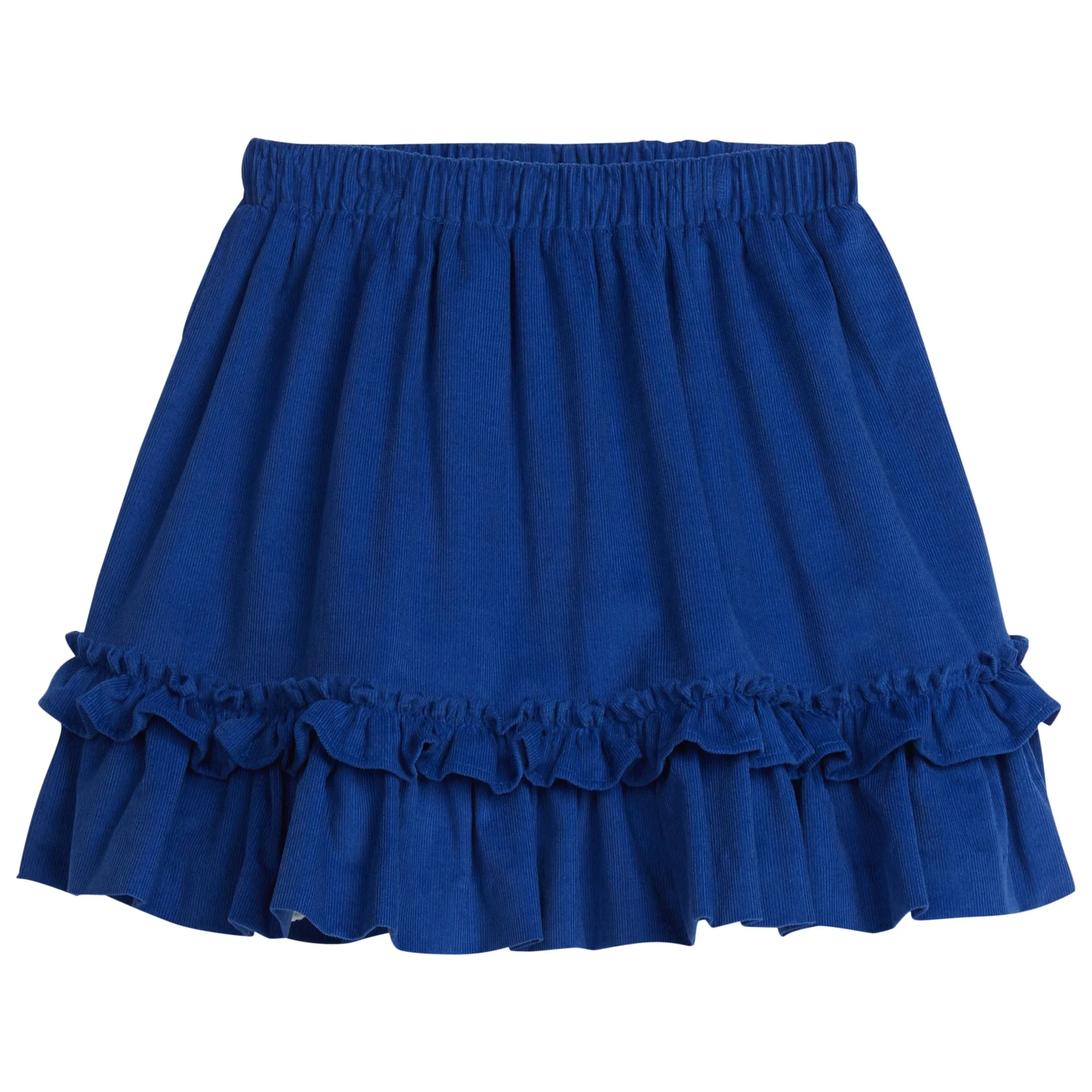 Flounce Skirt - Royal Corduroy