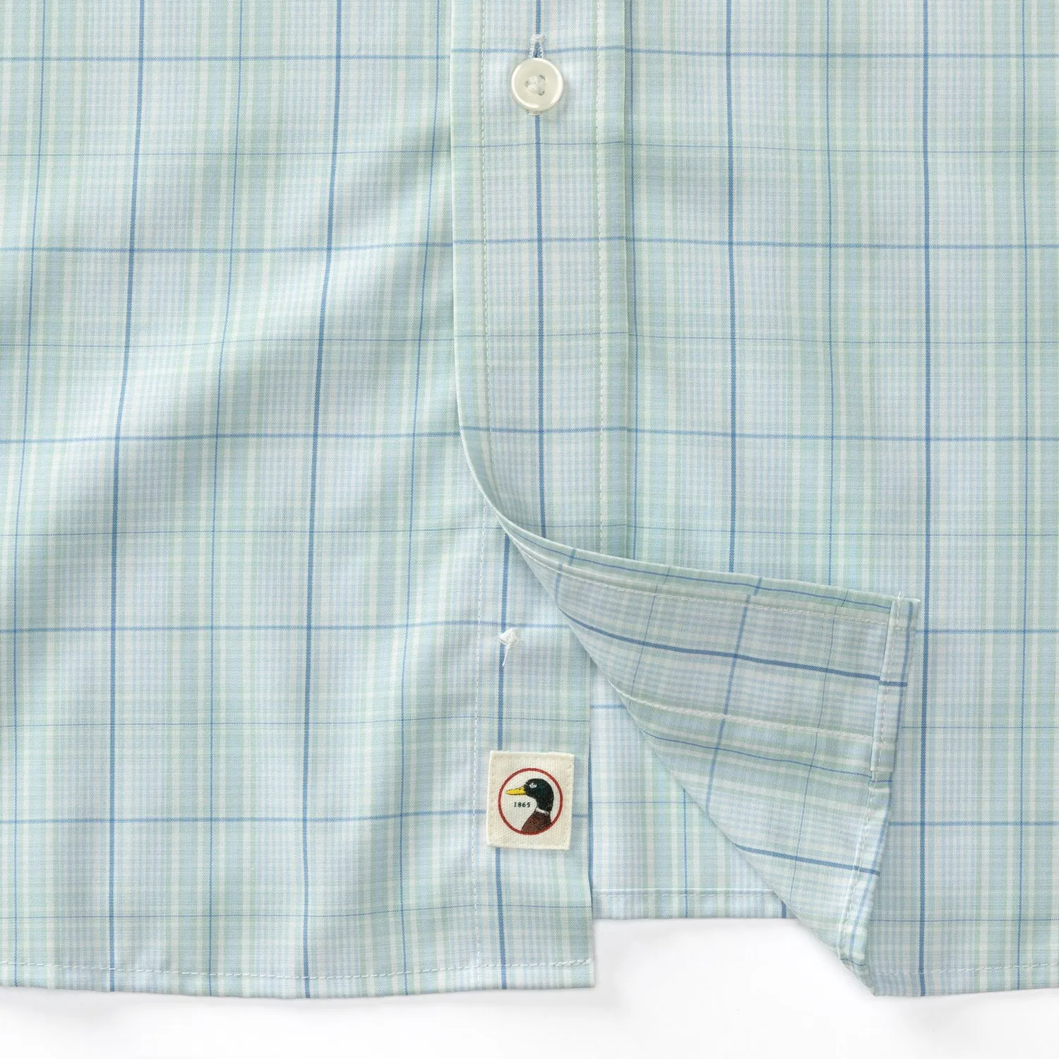 Foster Plaid Performance Poplin Sport Shirt