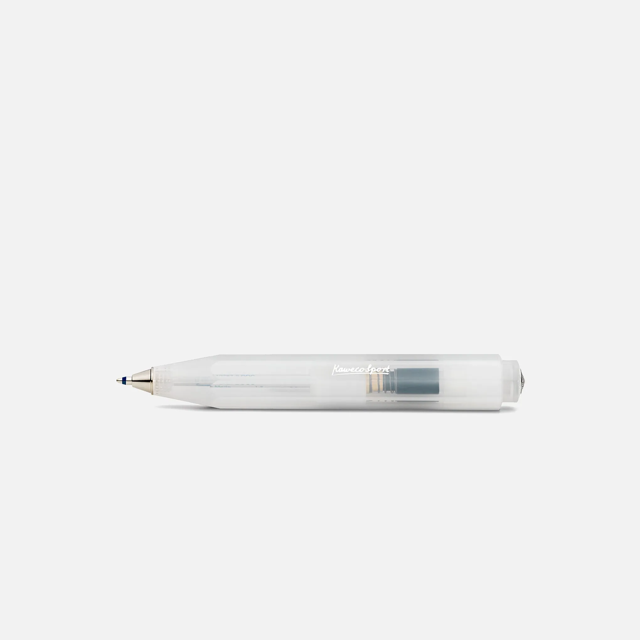 Frosted Sport ballpoint pen - Natural Coconut