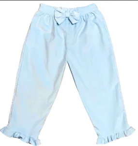 Girl's Blue Corduroy Pants