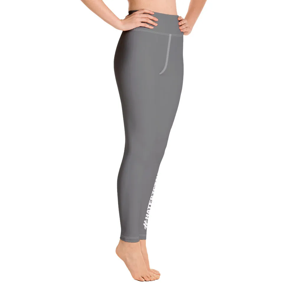 #HaterzStayBack Women's Yoga Pants (Grey)