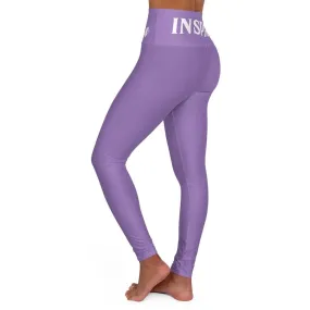 High Waisted Yoga Pants " INSPIRE "