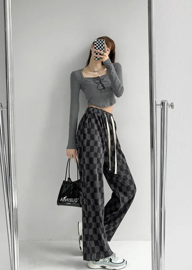 Intense Love Checkered pants