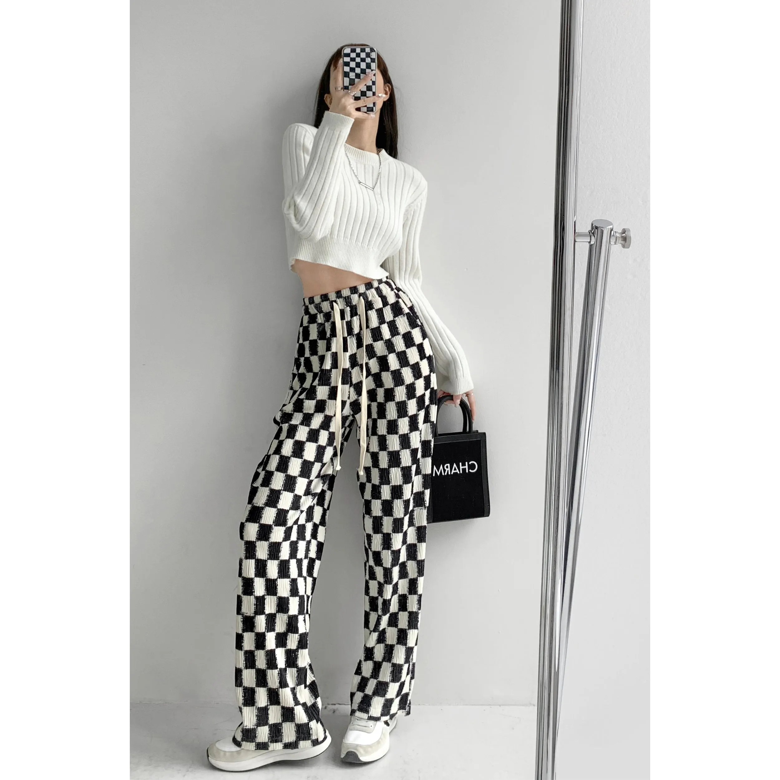 Intense Love Checkered pants