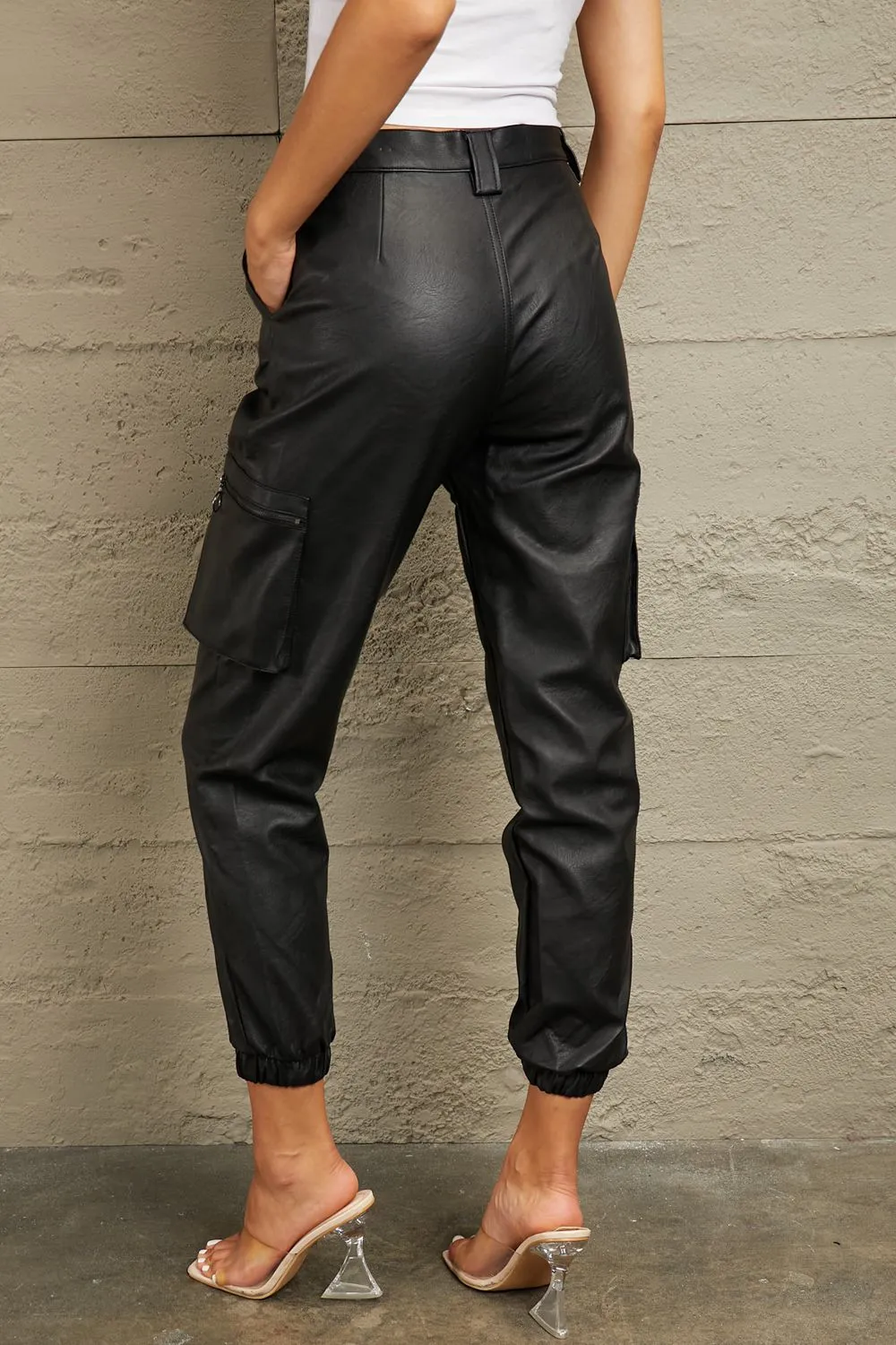 KanCan, PU Faux Leather Pants