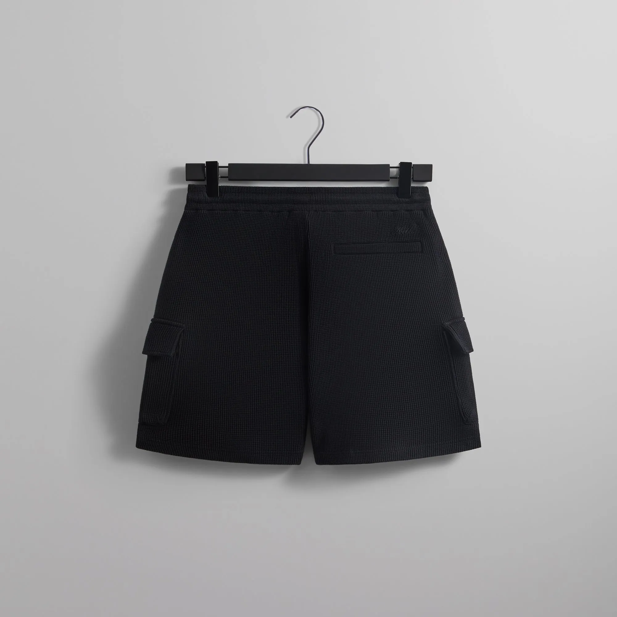 Kith Waffle Fairfax Cargo Short - Black