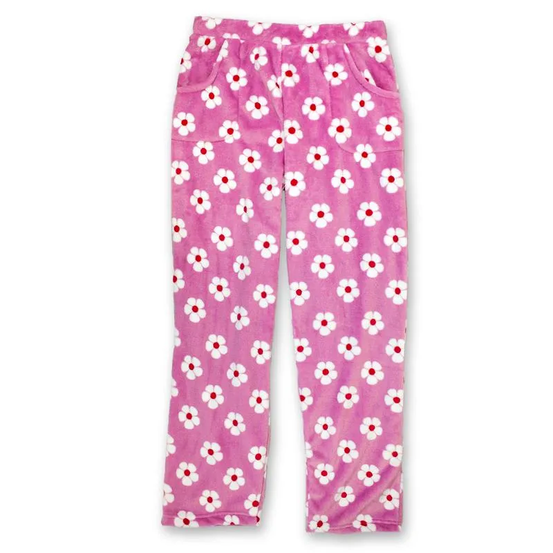 Ladies Dandelion Plush Pants