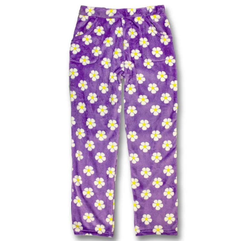 Ladies Dandelion Plush Pants