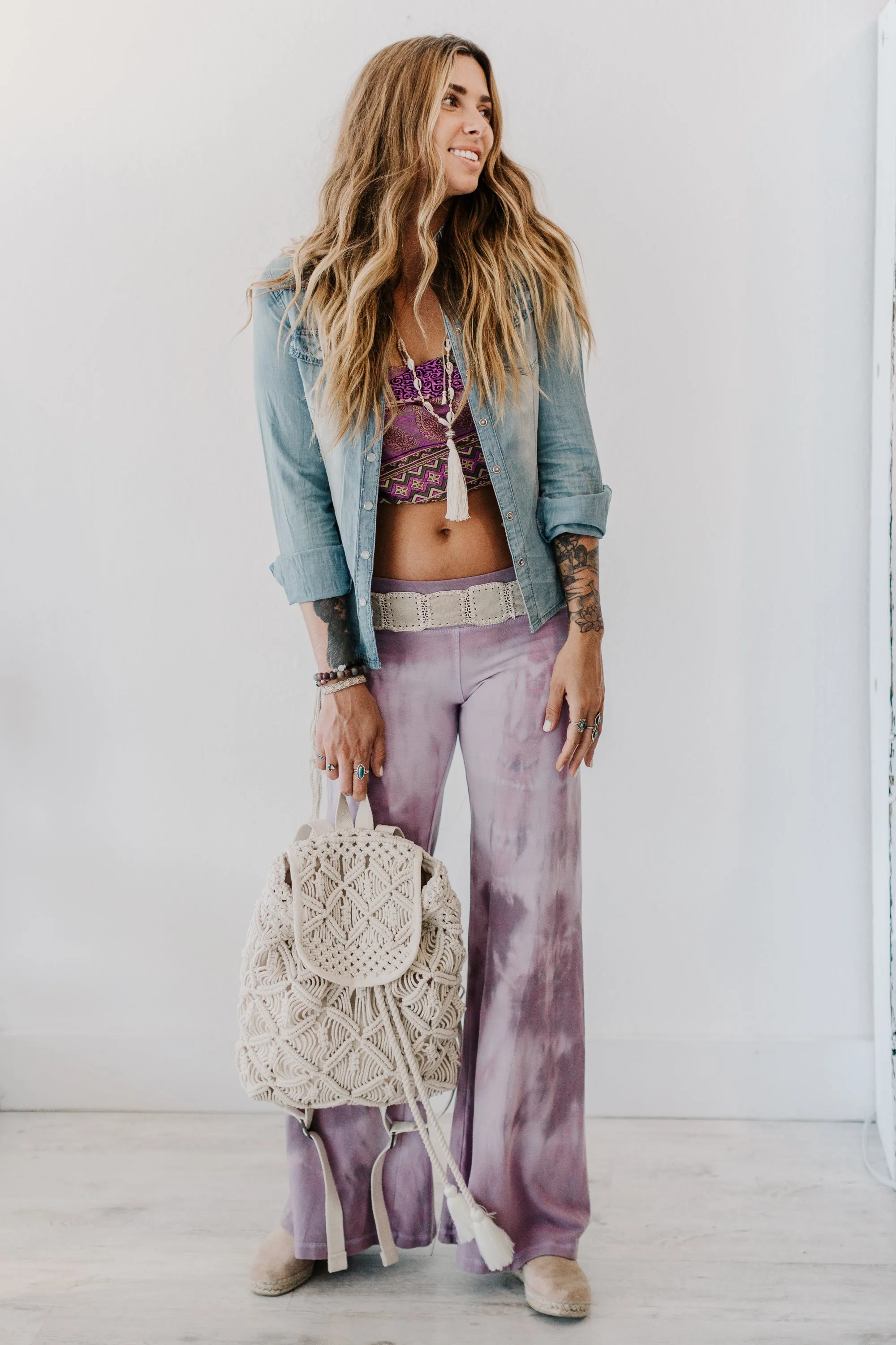 Lavender Pants