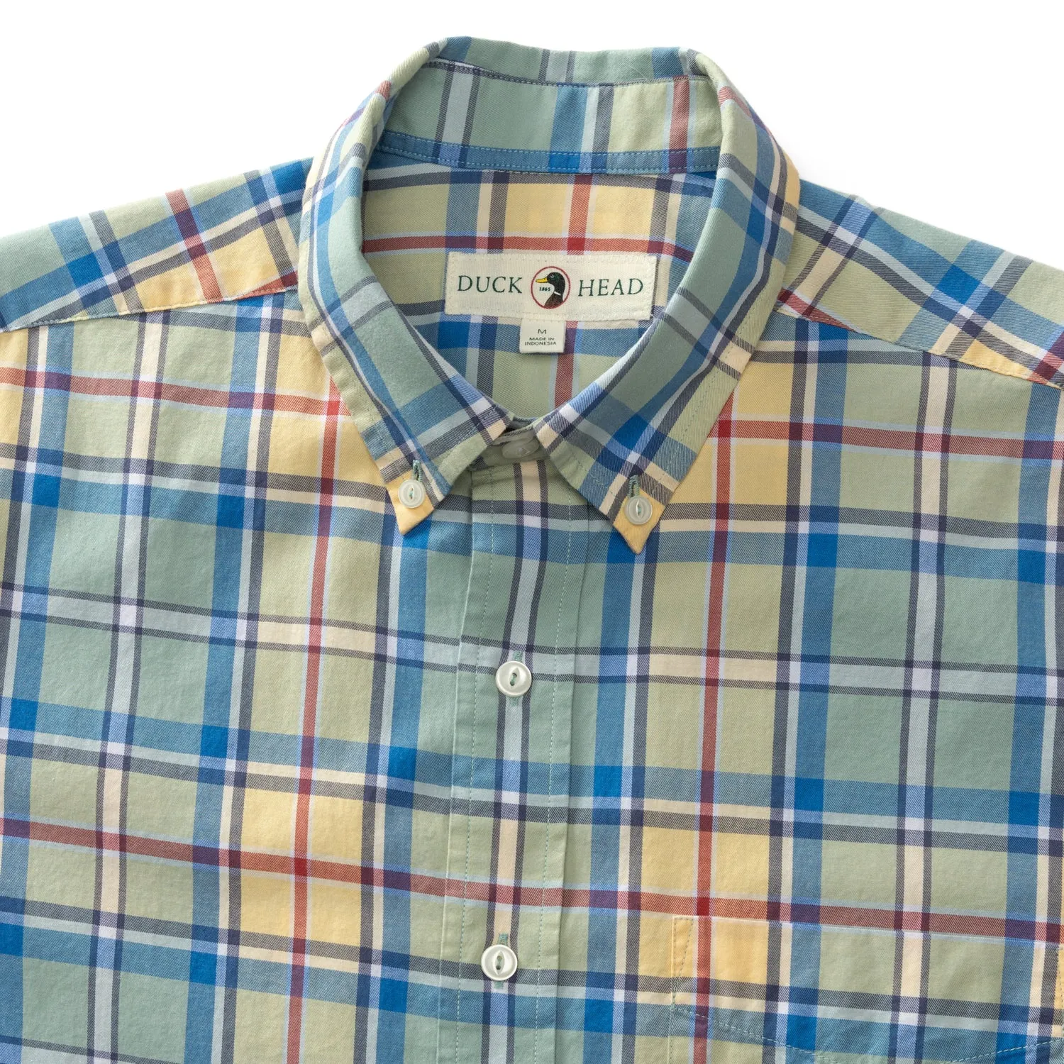 Liston Plaid Cotton Twill Sport Shirt