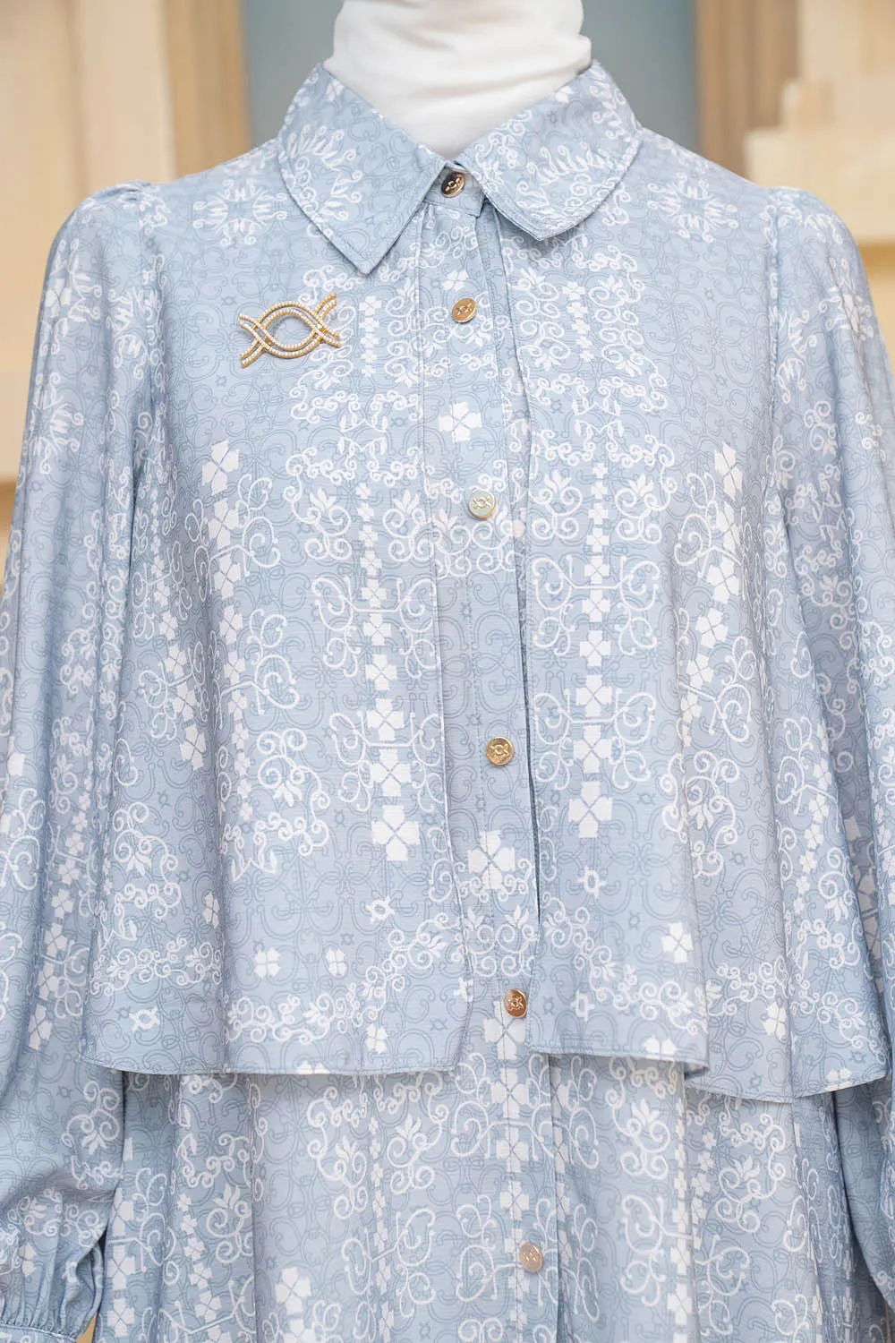 Malqaf Shirt (Minor) Blue Shiver